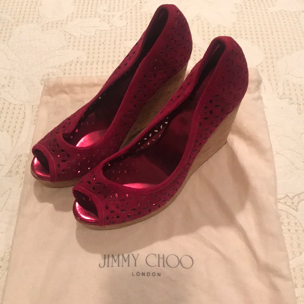 Excellent condition Jimmy Choo wedges
